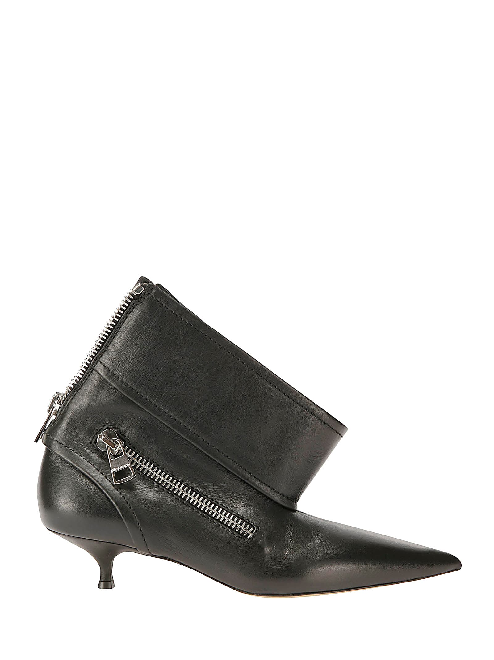 Jw Anderson J. W. Anderson Biker Kitten Boot In Black