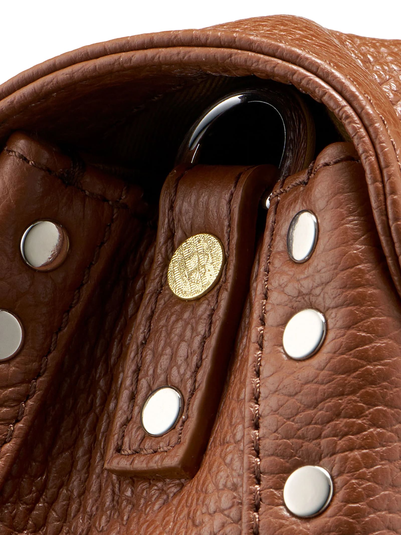 Zanellato Postina Daily Baby Handmade Leather Handbag In Brown