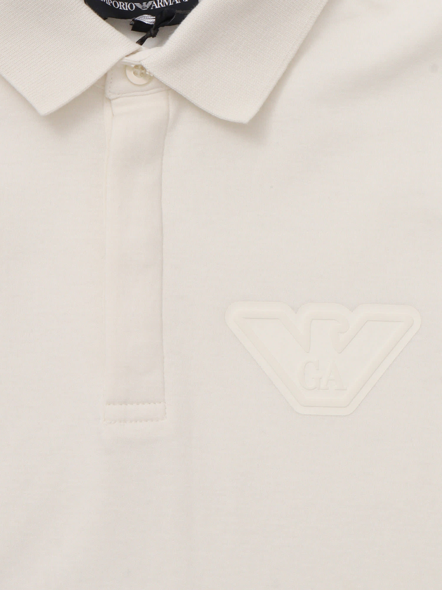 Emporio Armani Polo Shirt In White