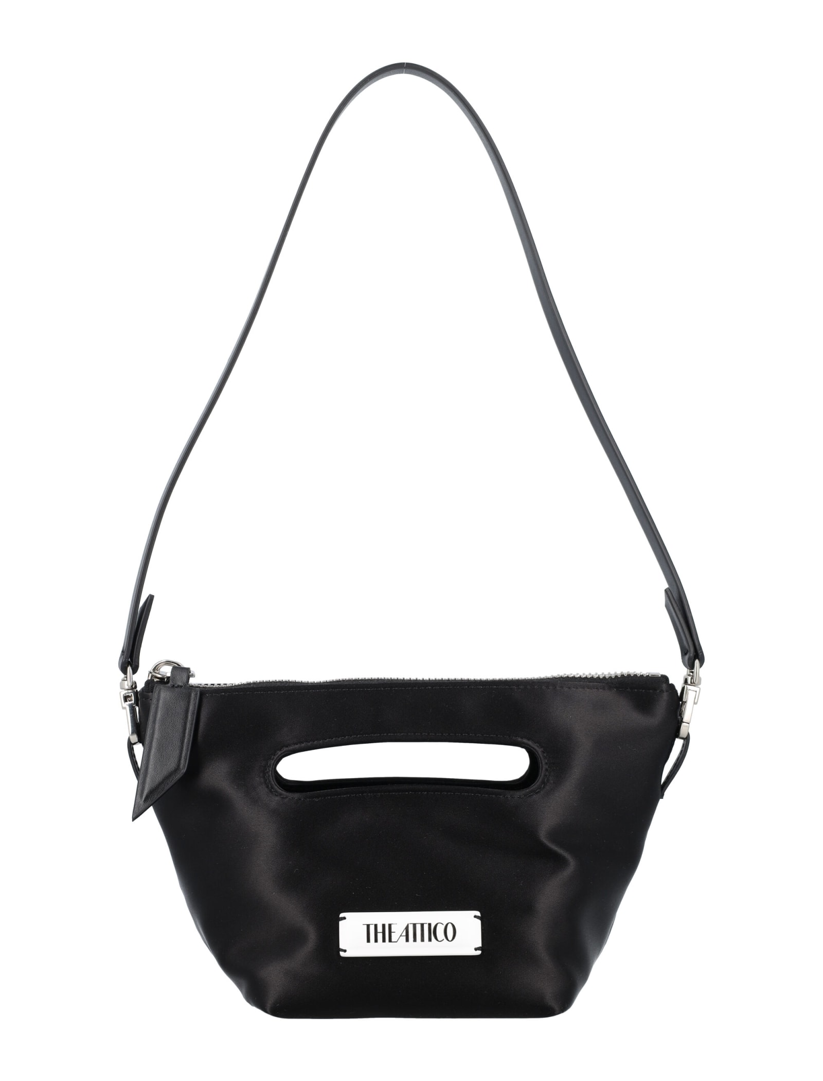 Shop Attico Via Dei Giardini 15 Tote Bag In Black