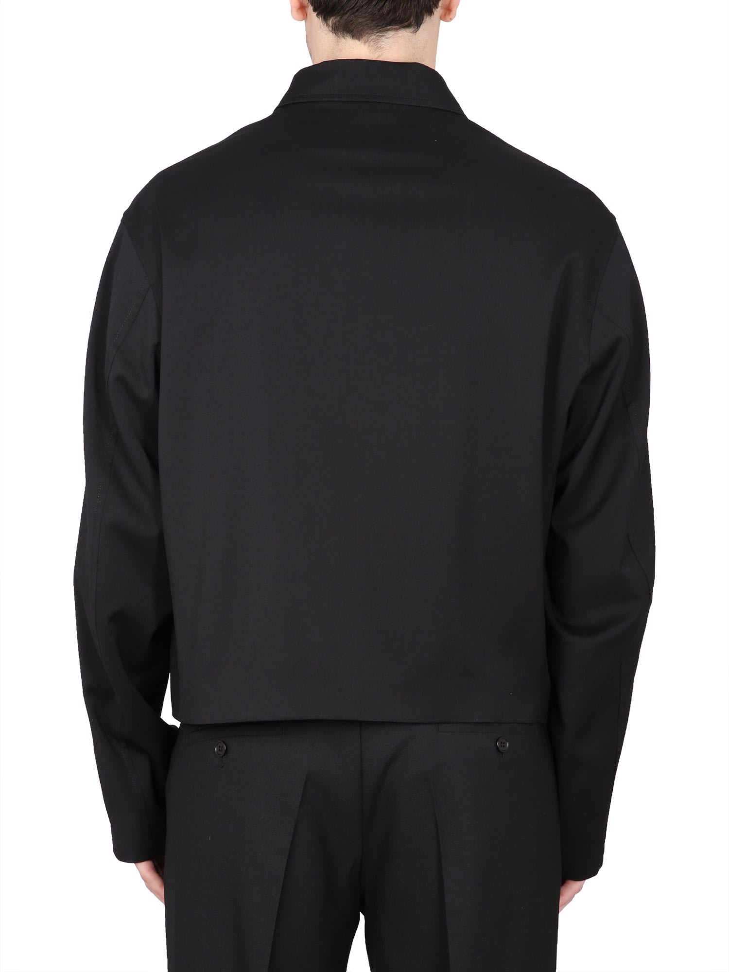 Our Legacy Jacket With Collar In Black