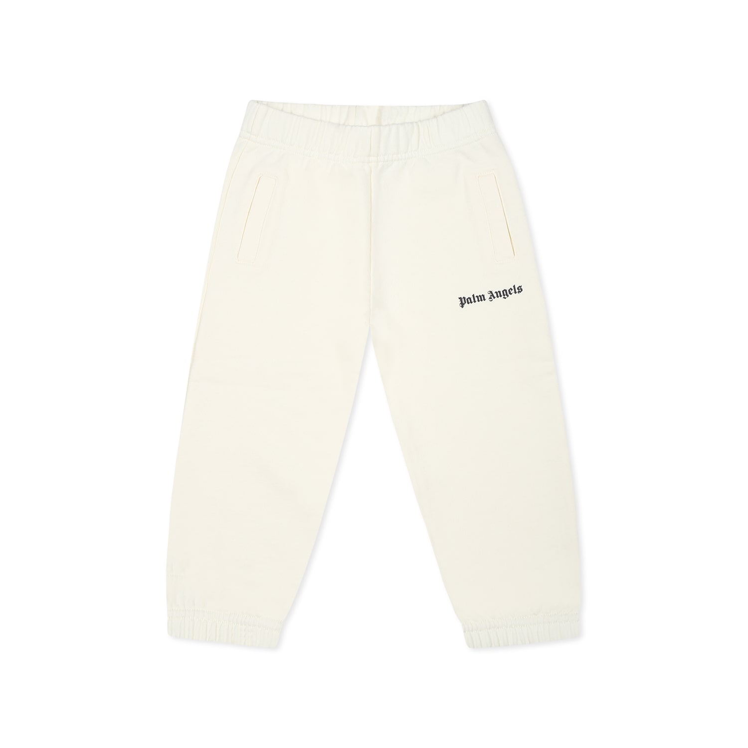 Palm Angels Baby Girls Logo Joggers In Ivory