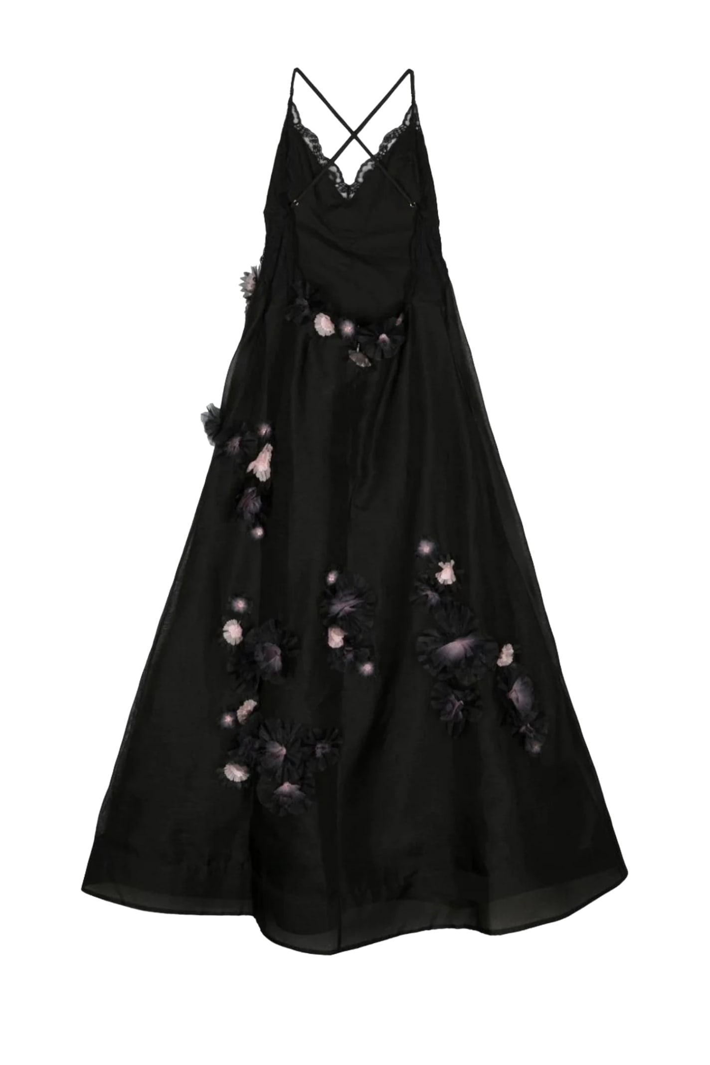 Shop Zimmermann Dress In Black