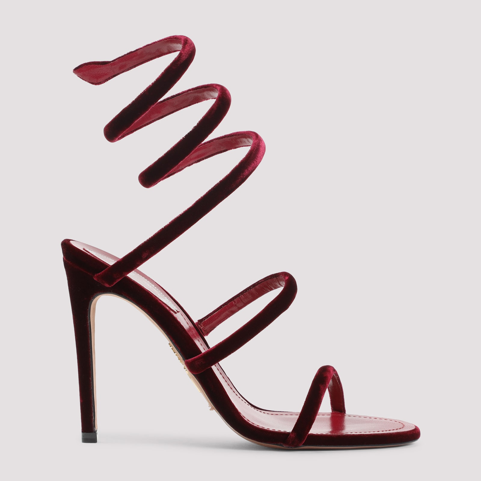 René Caovilla Velvet Snake Sandals - René Caovilla - Modalova