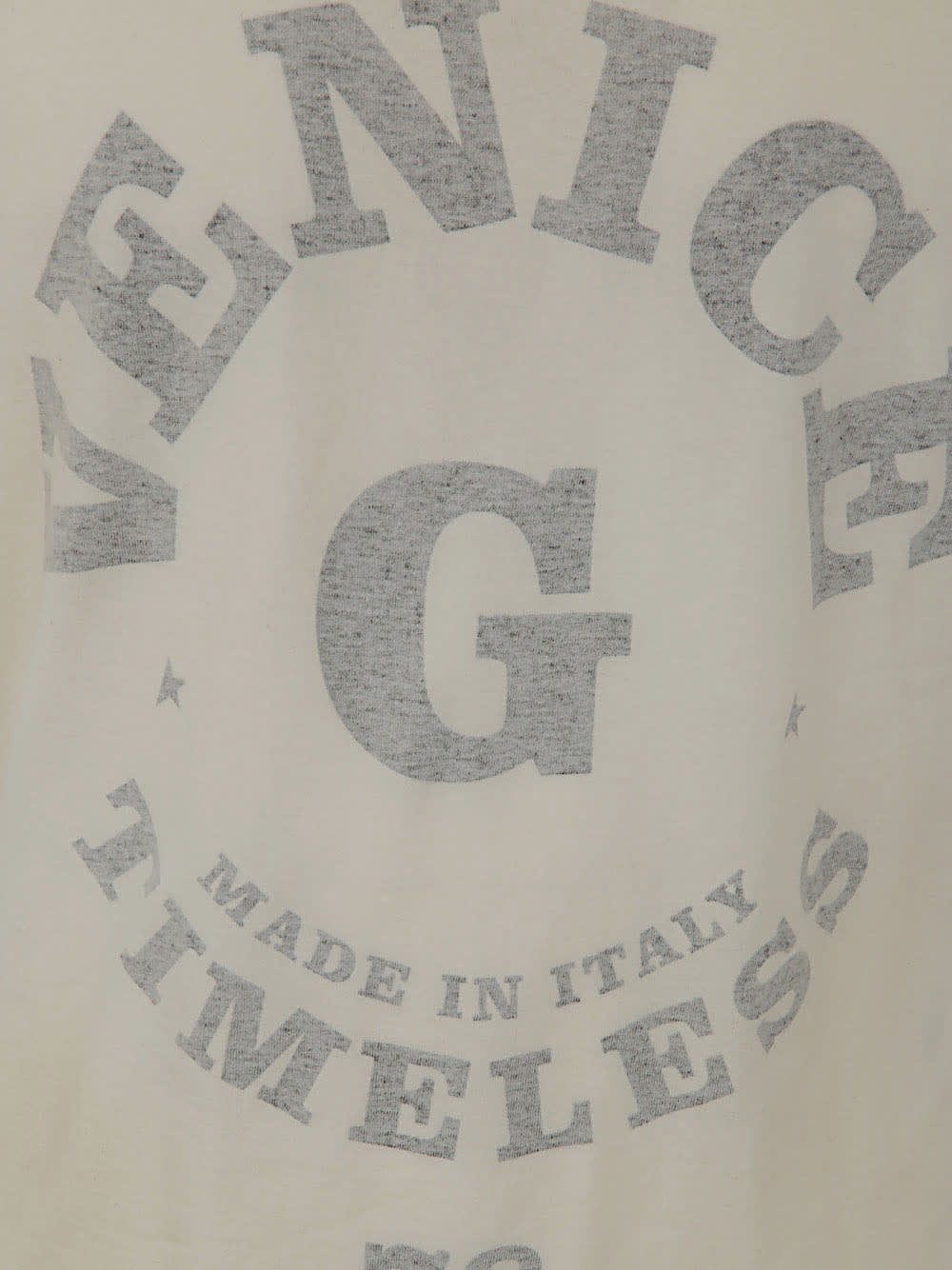 Shop Golden Goose Journey M`s Regular T-shirt In Heritage White Black