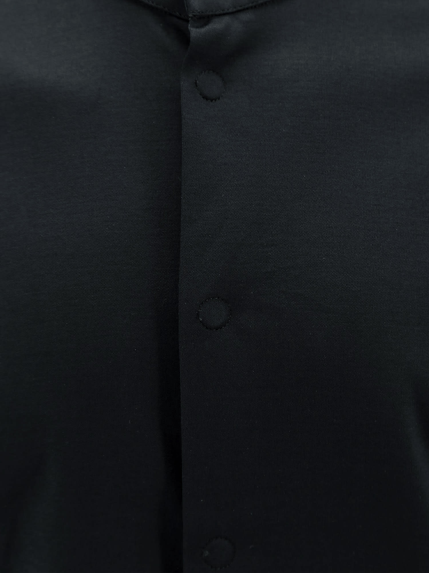 Shop Giorgio Armani Shirt In Black
