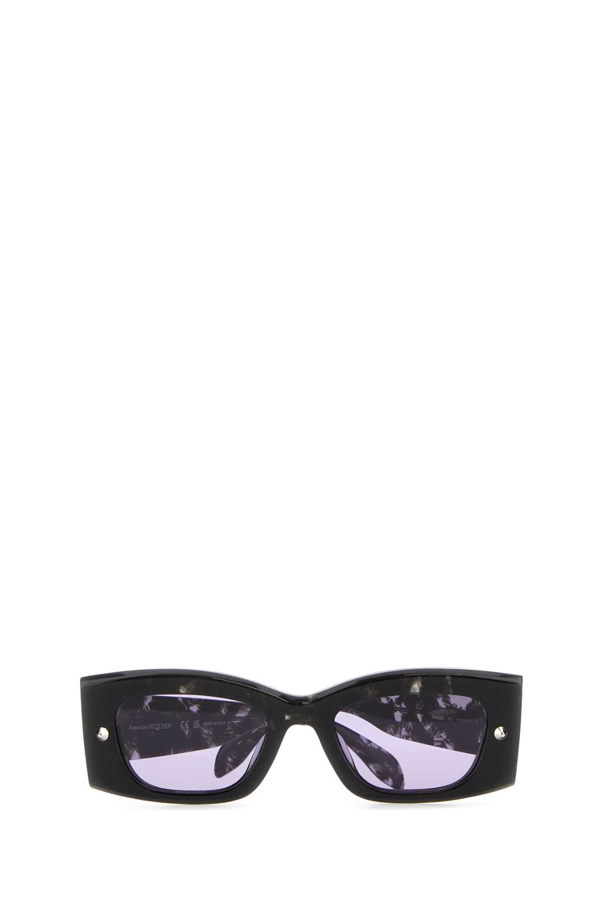 ALEXANDER MCQUEEN MULTICOLOR ACETATE SUNGLASSES