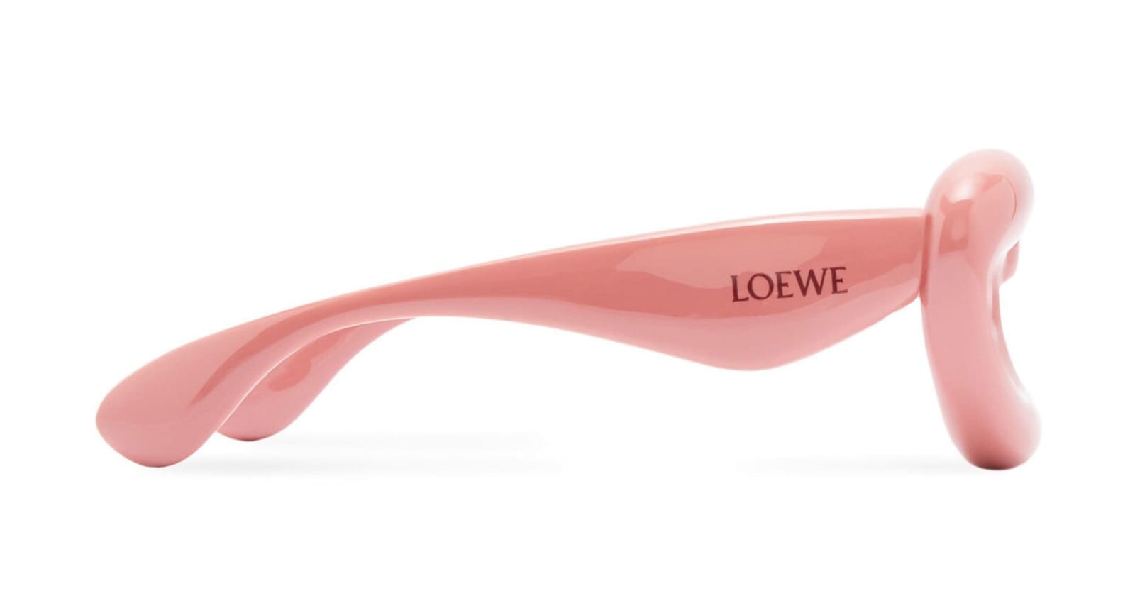 Shop Loewe Inflated - Dusty Pink Sunglasses