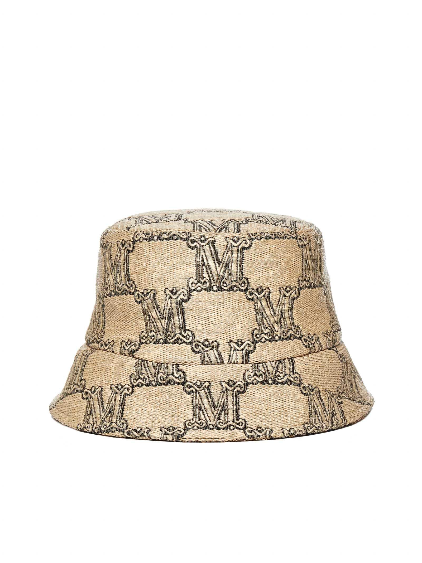 Max Mara Allover Jacquard Monogram Hat