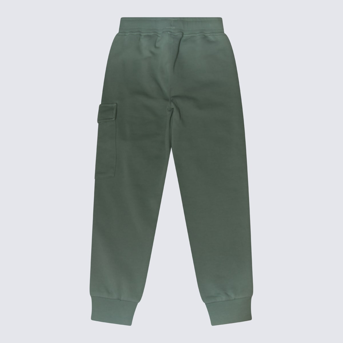 Shop C.p. Company Green Cotton Pants