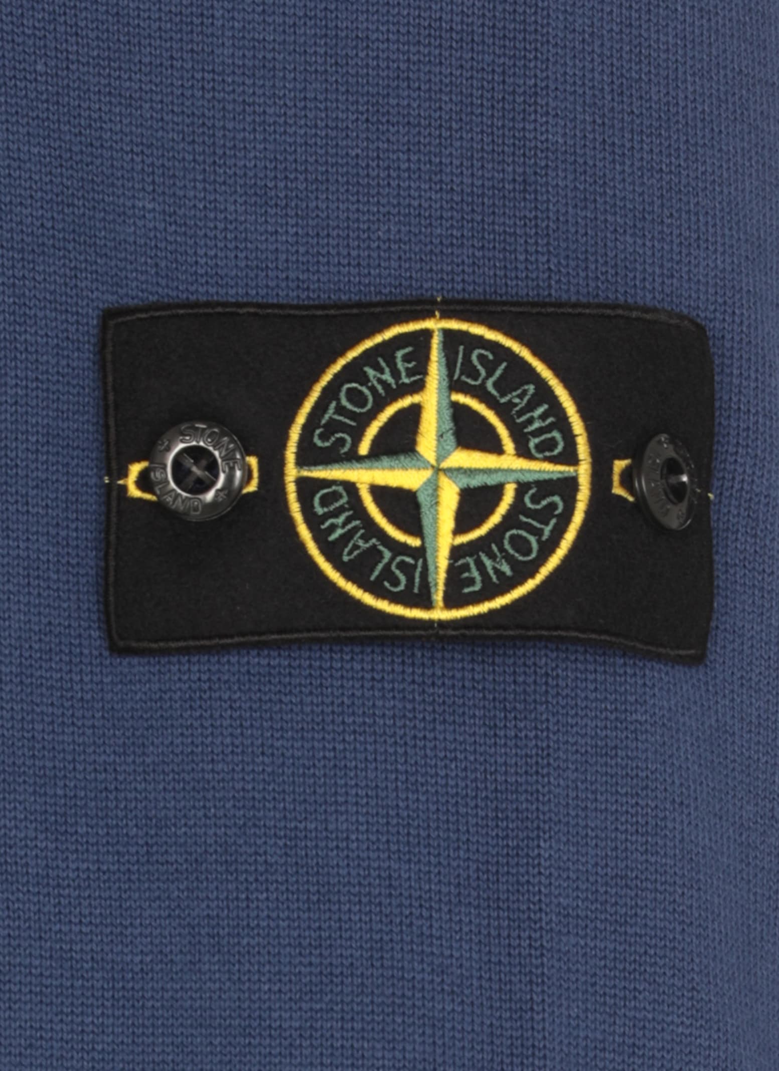 Stone Island Felpa Classica In Blue