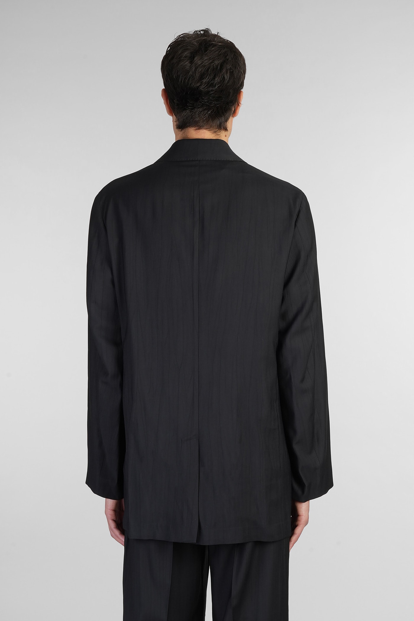 Our Legacy Unconstructed Db Blazer In Black