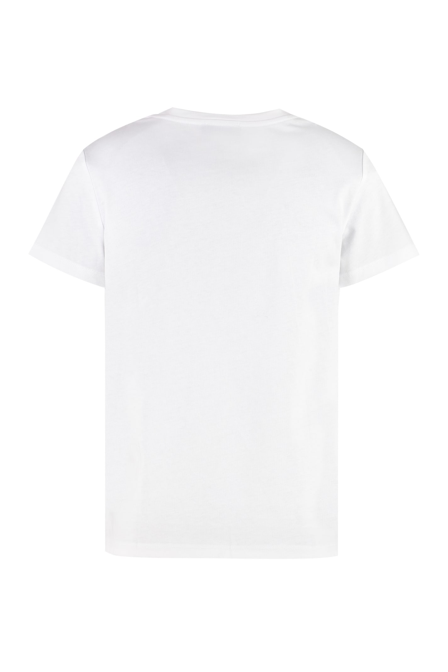 Shop Apc Vpc Cotton T-shirt In White