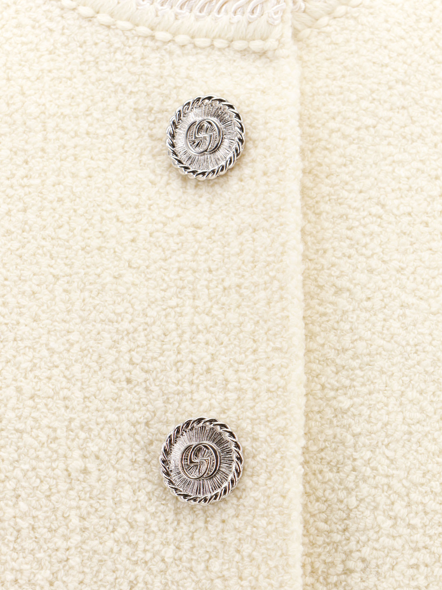 Gucci Women Wool Jacket In White
