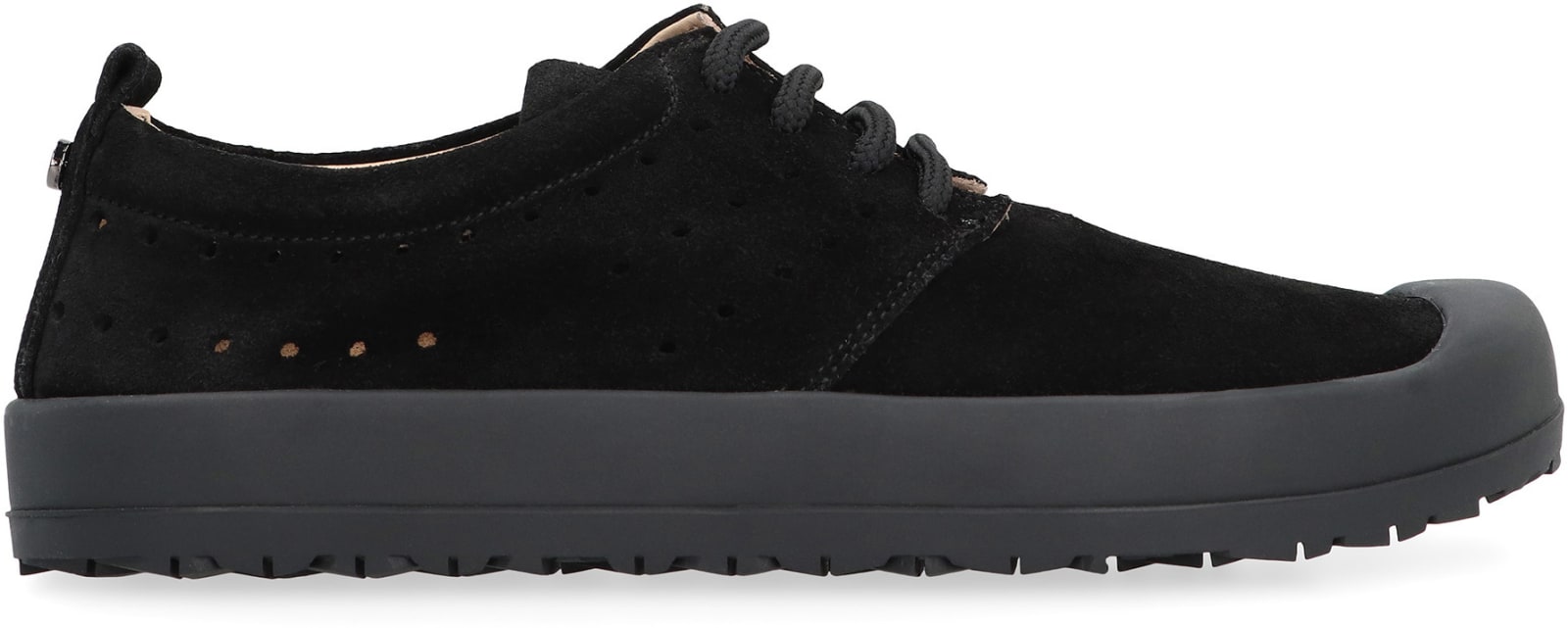 Volta Gumsole Naked Low-top Sneakers In Black