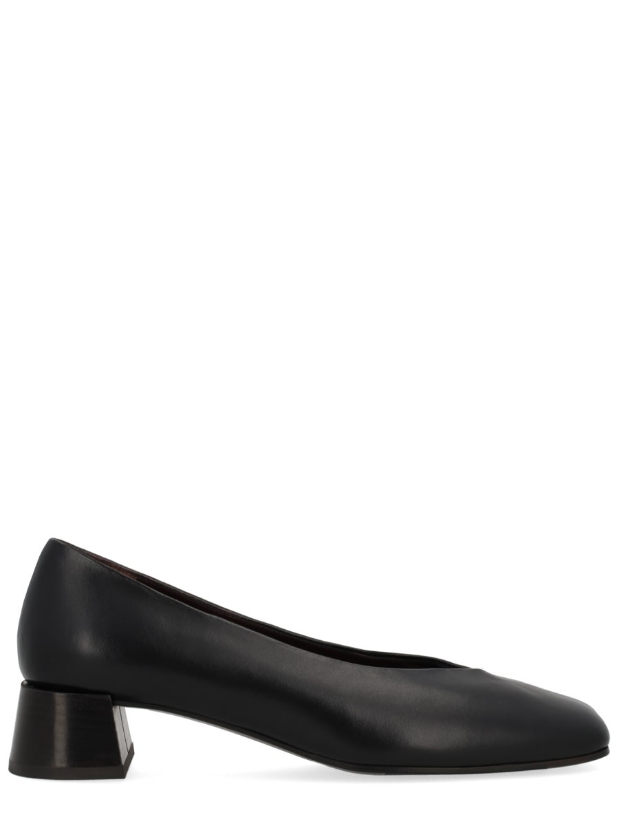 Roberto Festa Square Heel Pumps In Black