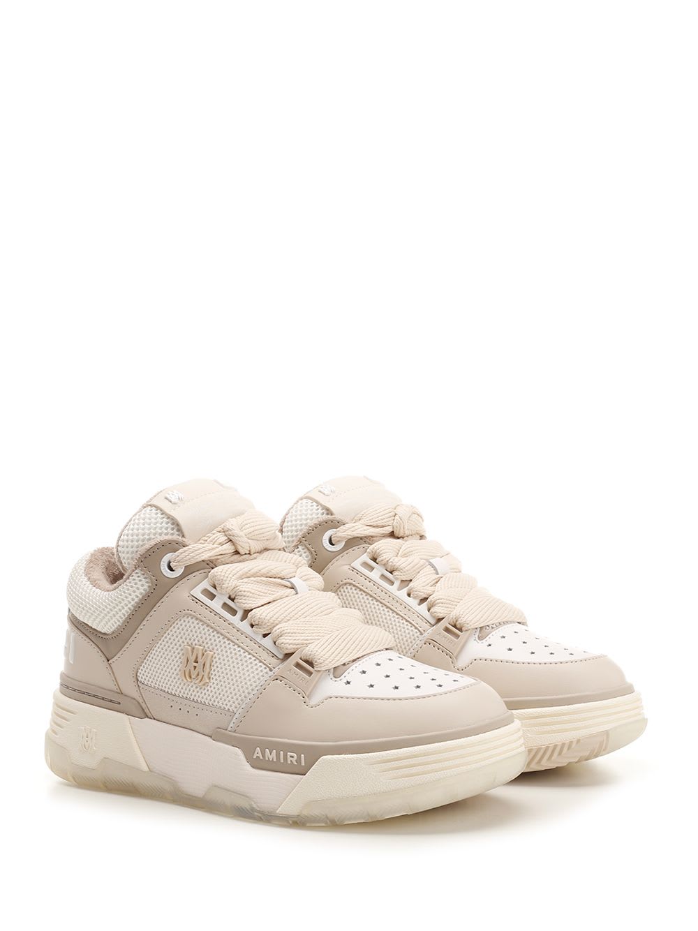 Shop Amiri Ma-1 Sneakers In Beige