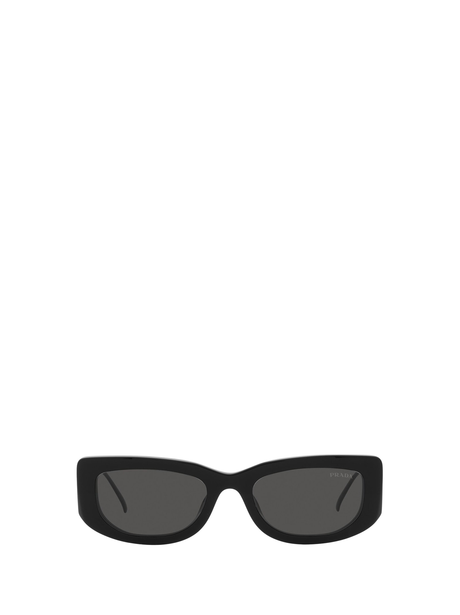 Shop Prada Pr 14ys Black Sunglasses