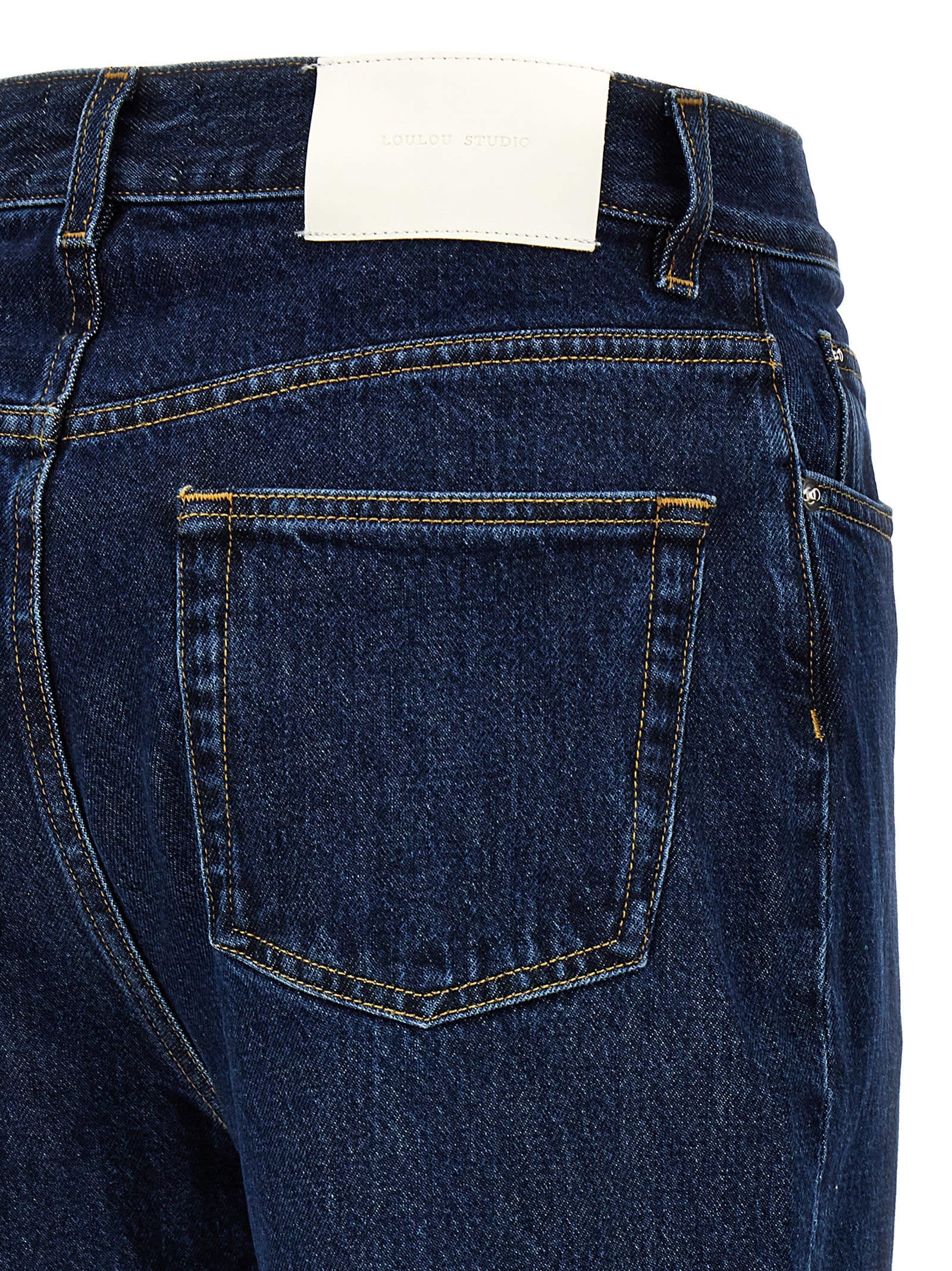 LOULOU STUDIO WULAR JEANS