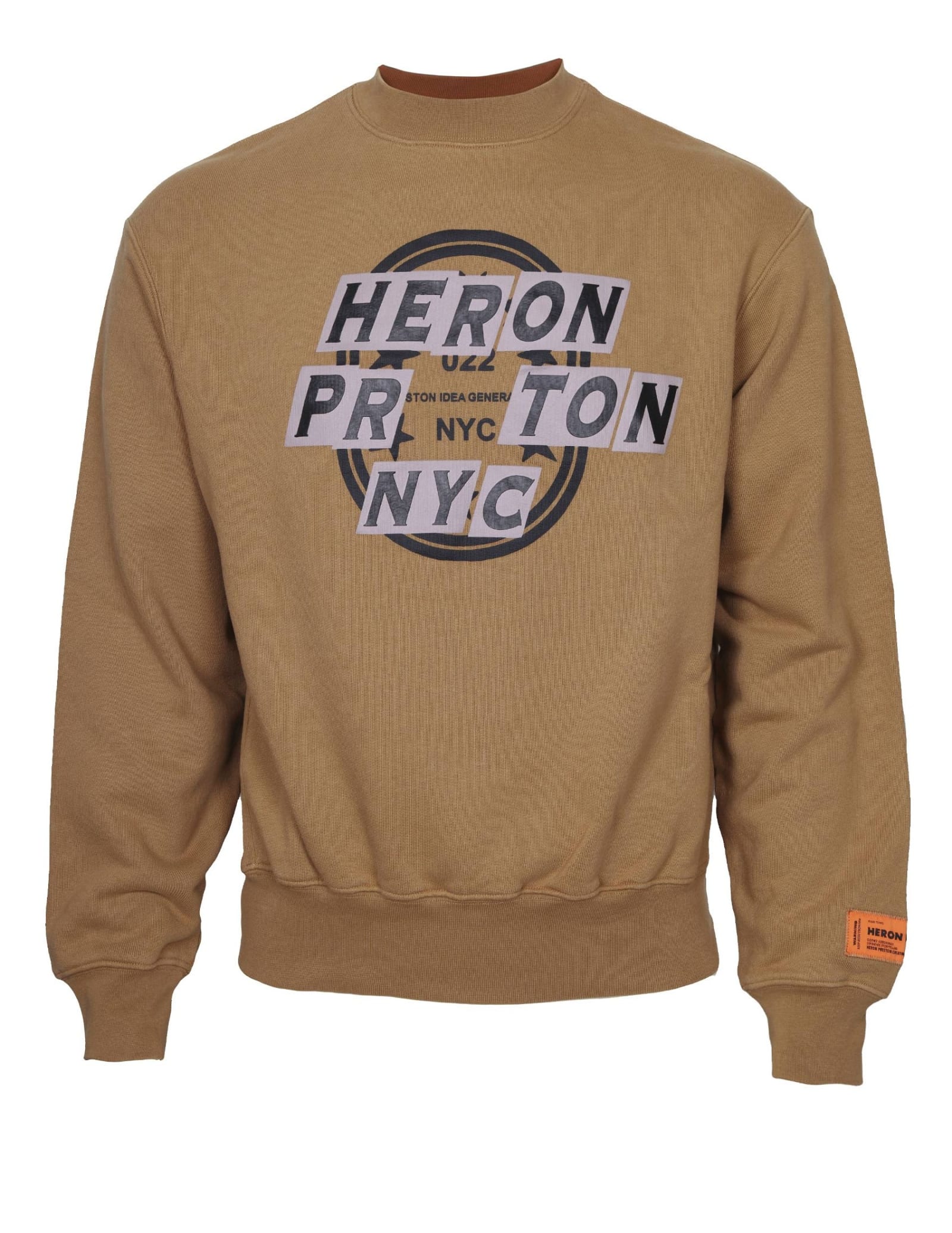 HERON PRESTON Sweatshirt With Front Logo Print