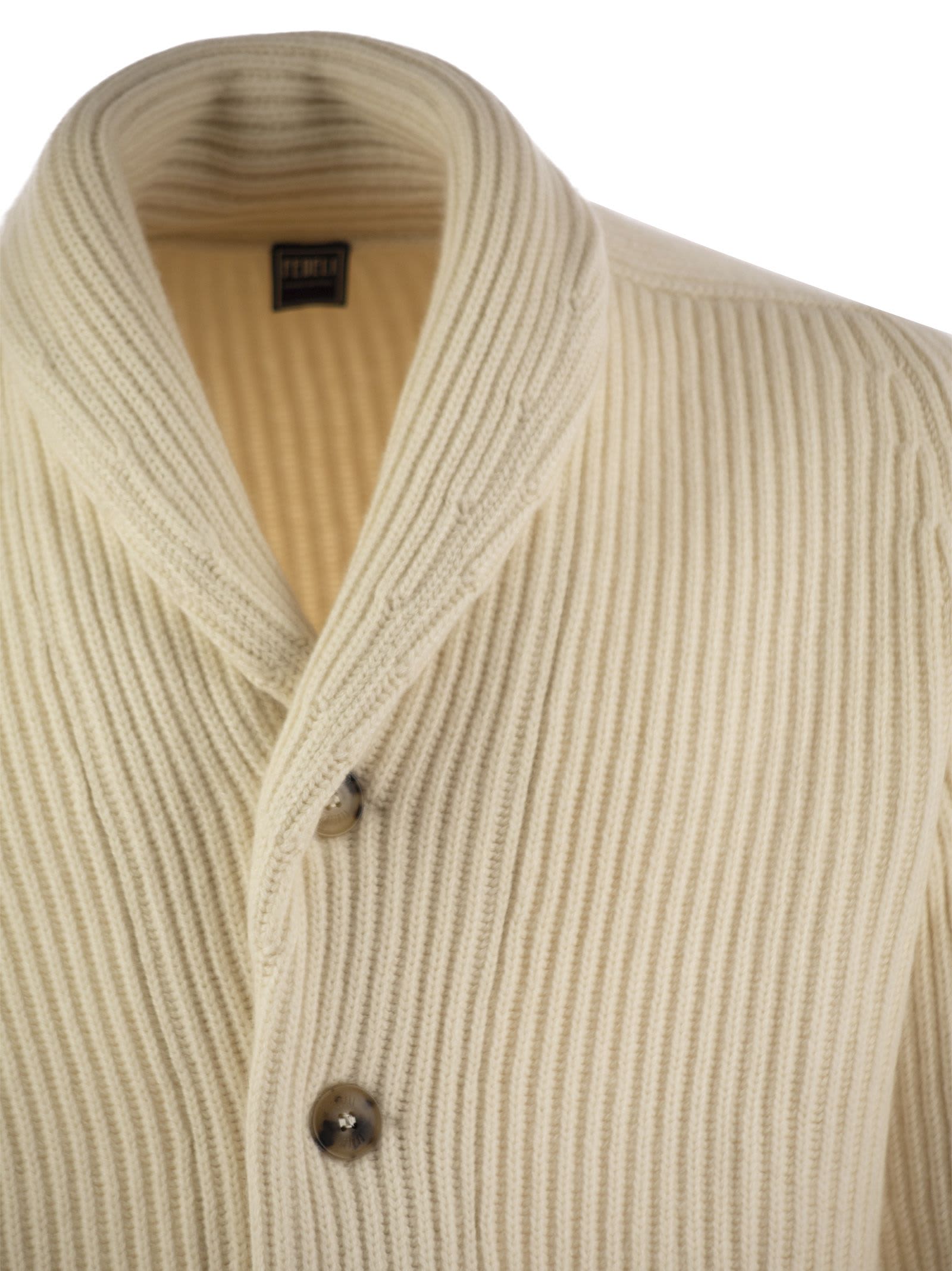 FEDELI PURE CASHMERE CARDIGAN 