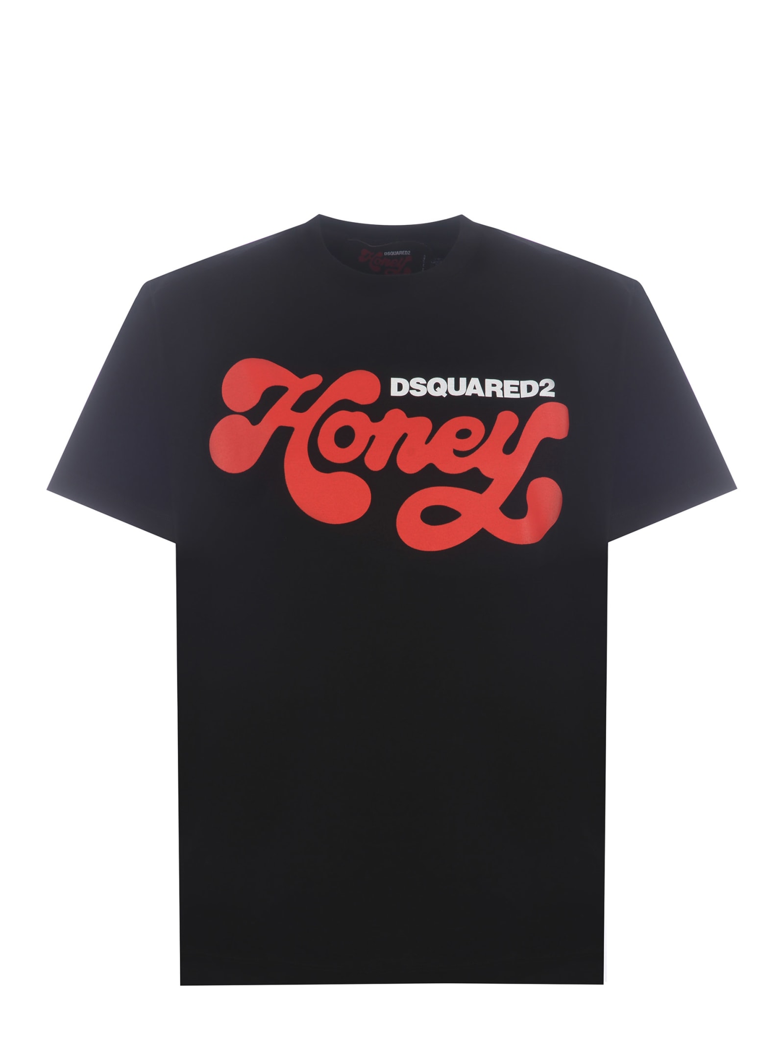 T-shirt Dsquared2 honey In Cotone