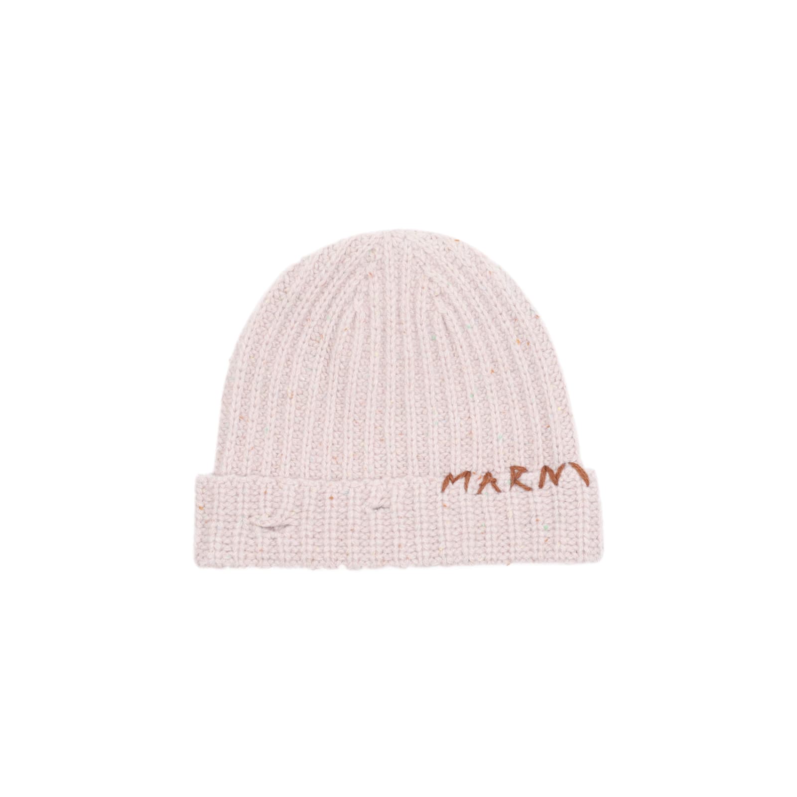 Shop Marni Virgin Wool Hat In Peony