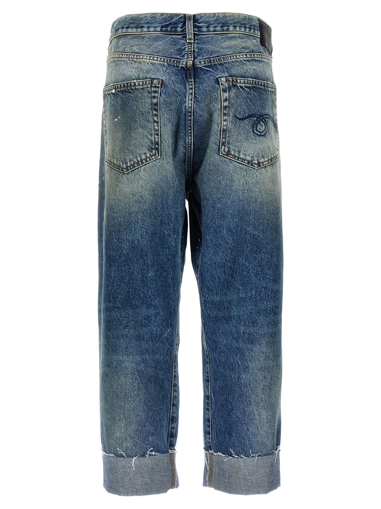 デニム・ジーパン R13 'Cross Over' Jeans Light Blue R13W2048735 R13 Crossover Jeans | Saks Fifth Avenue