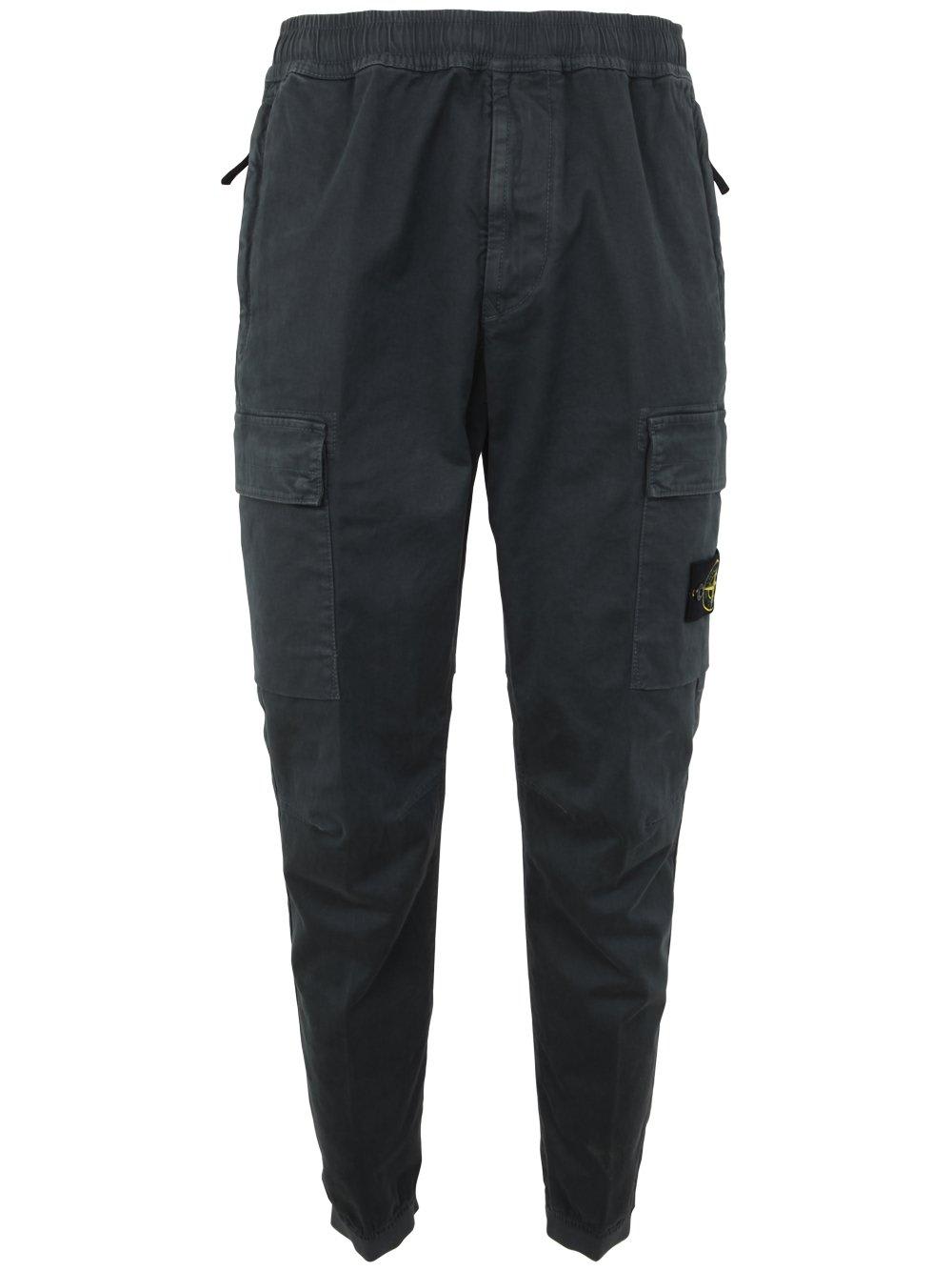 STONE ISLAND TAPERED CARGO TROUSERS