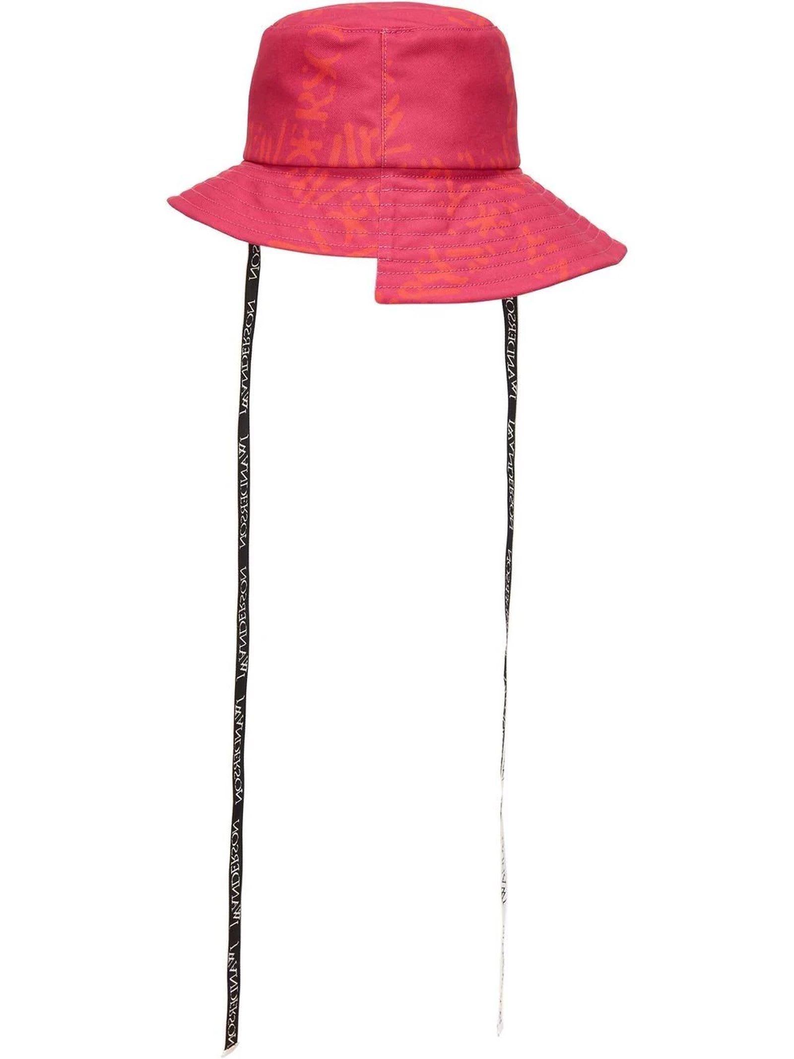 J.W. Anderson Hot Pink Bucket Hat