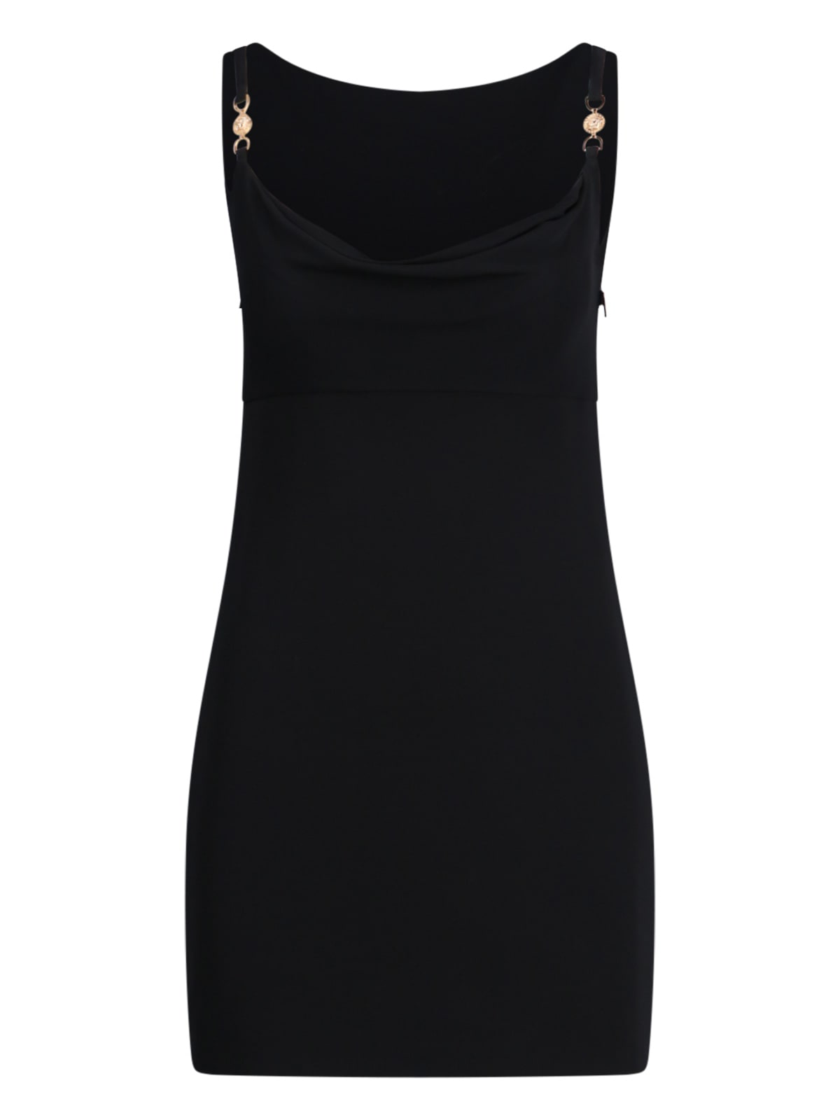 Versace Medusa 95 Mini Dress In Black