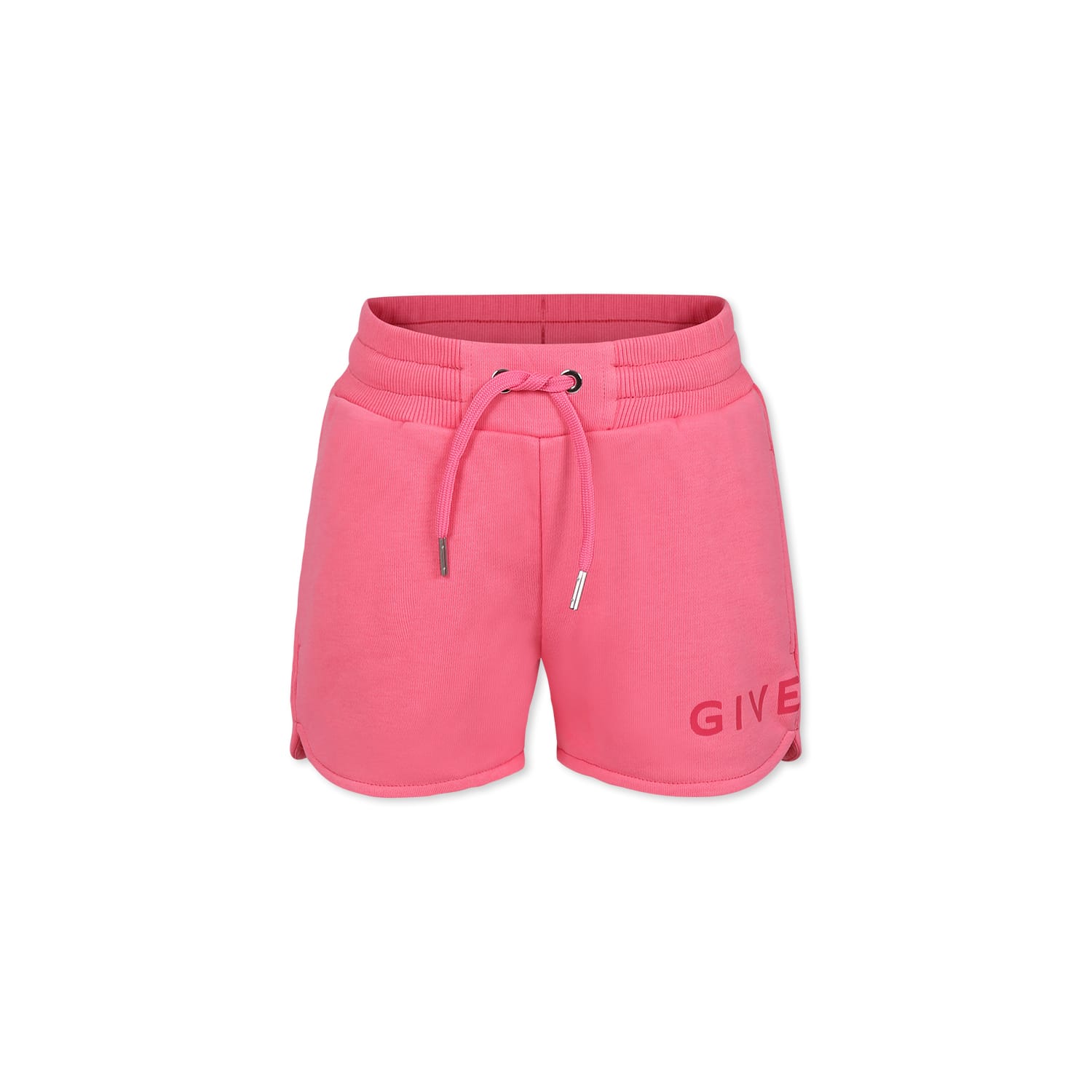 Givenchy Logo Shorts In Pink