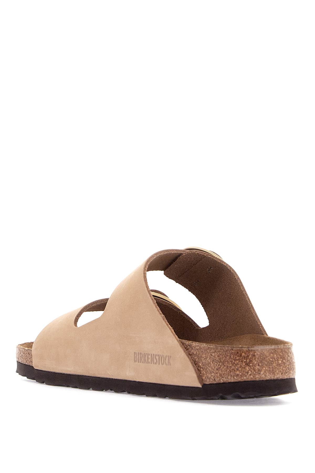 Shop Birkenstock Arizona Big Buckle Sandals In Sandcastel (beige)