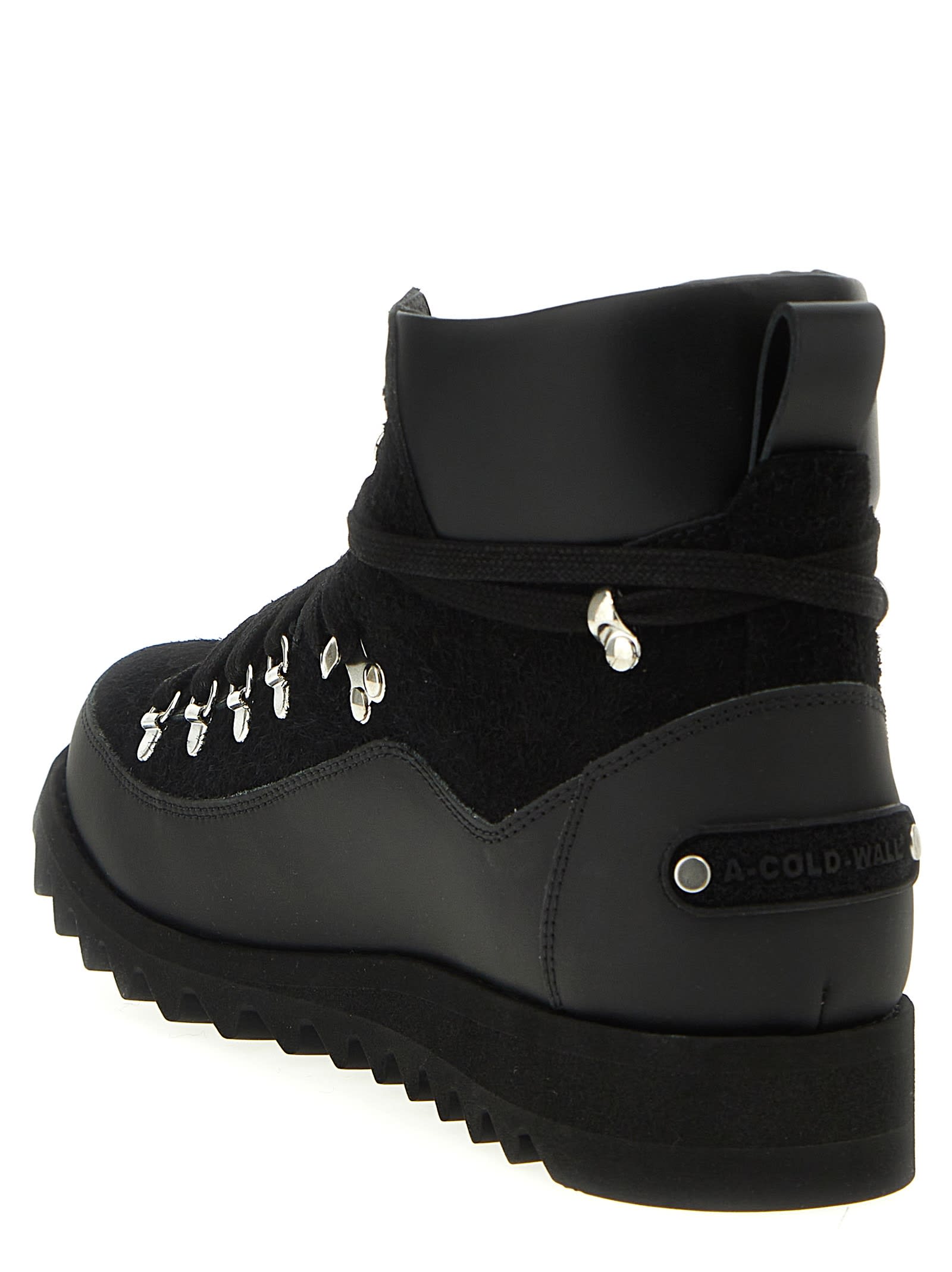 Shop A-cold-wall* Alpine Ankle Boots In Black