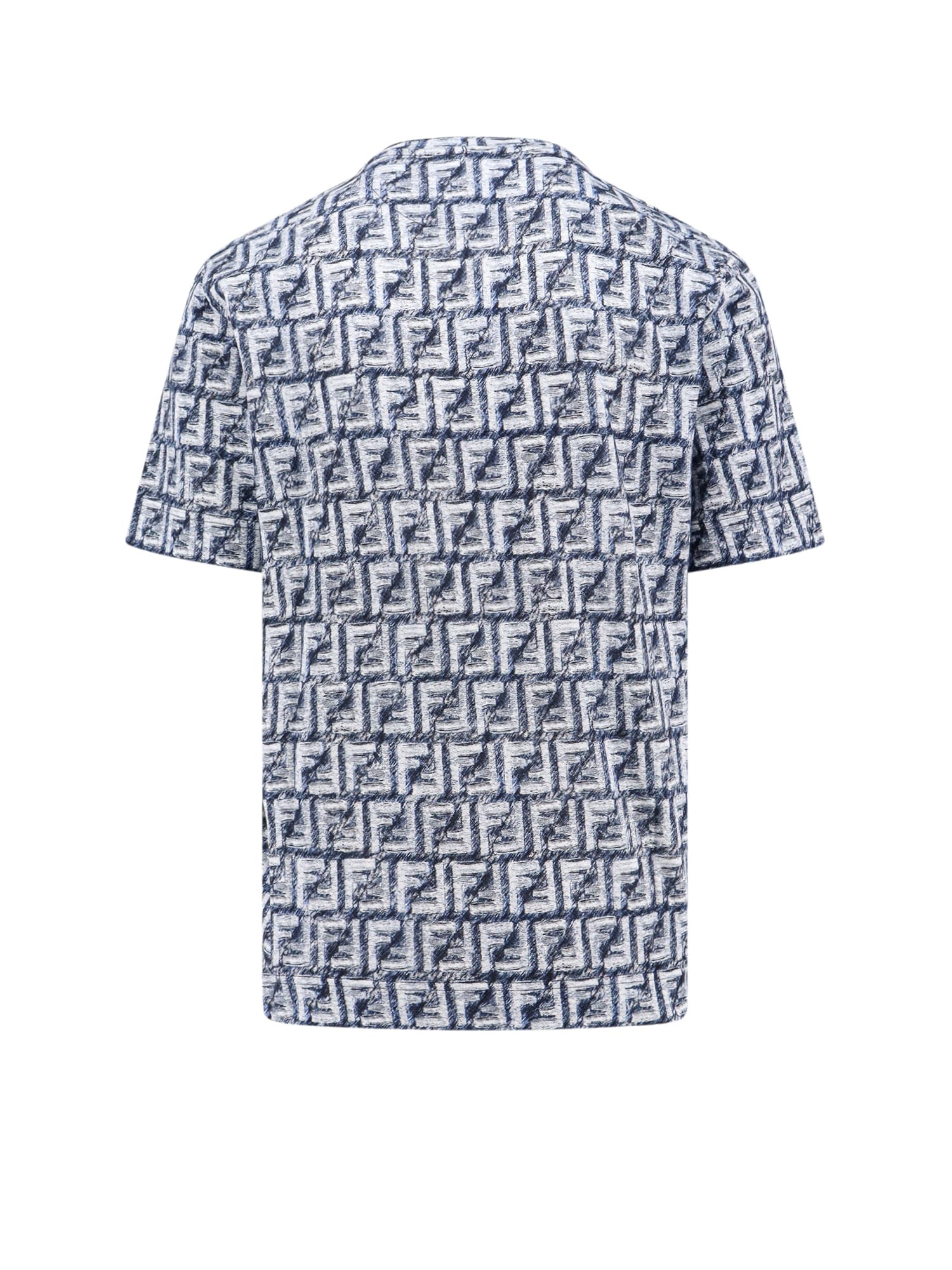 Shop Fendi T-shirt In Blu
