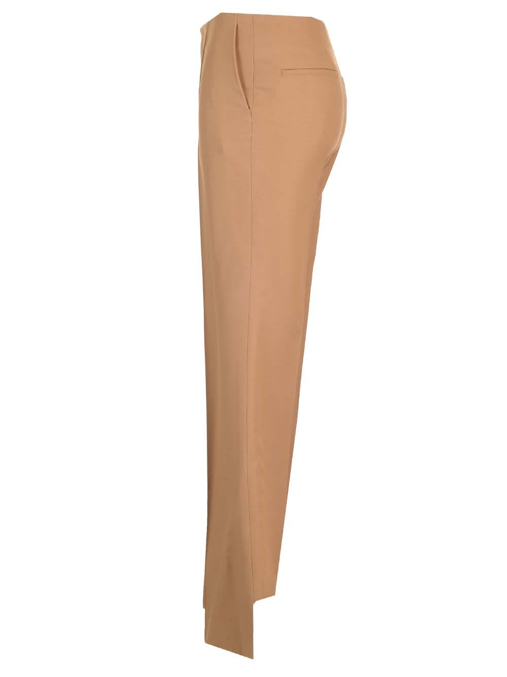 Shop Chloé Tailored Trousers In Beige