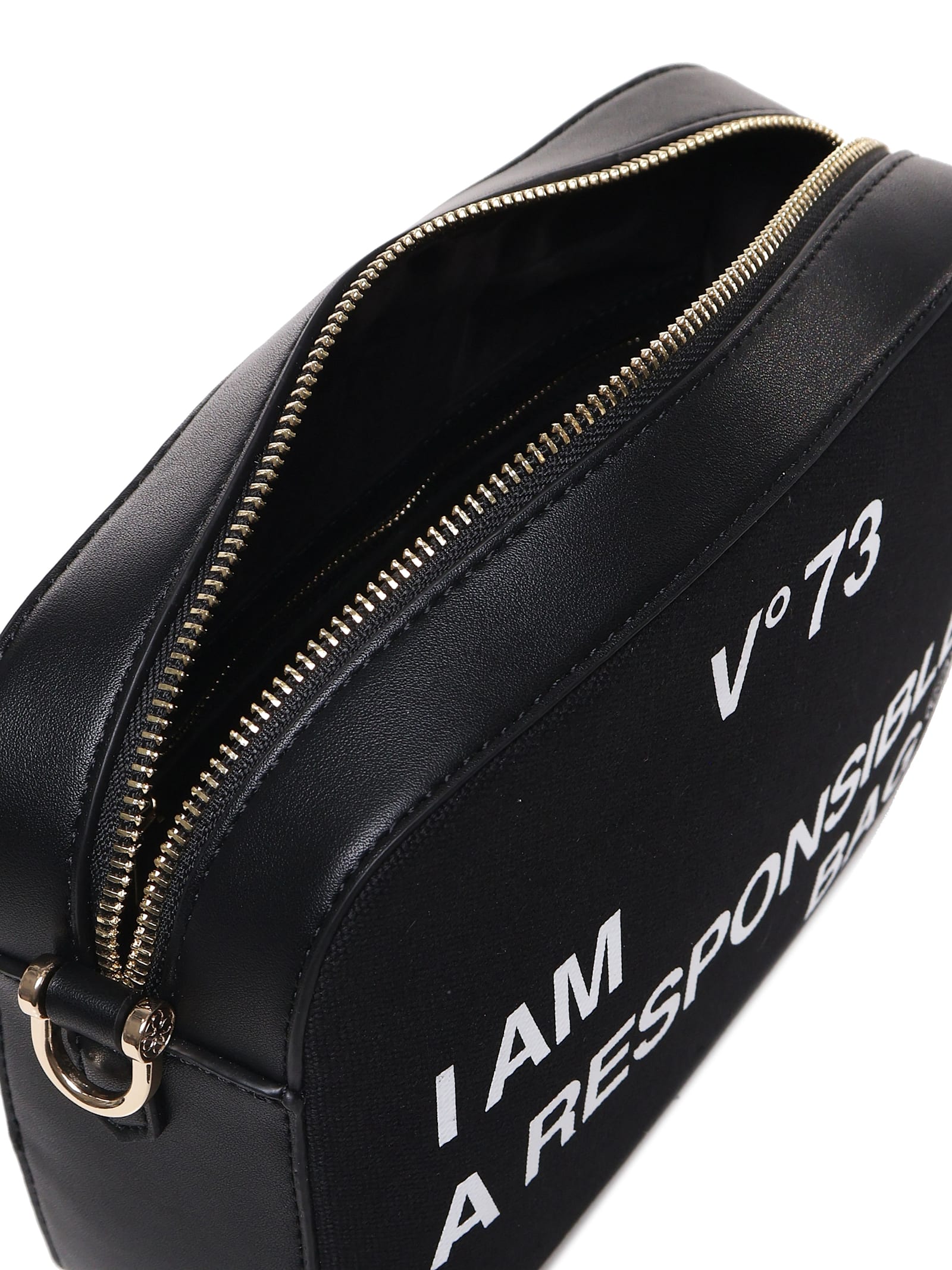 V73 RESPONSIBILITY SHOULDER BAG IN COTTON