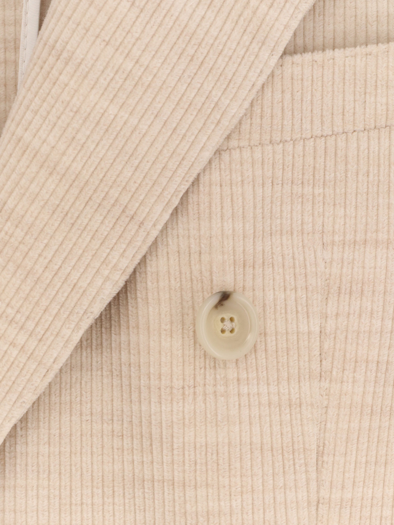 Hugo Boss Corduroy Blazer In Neutral