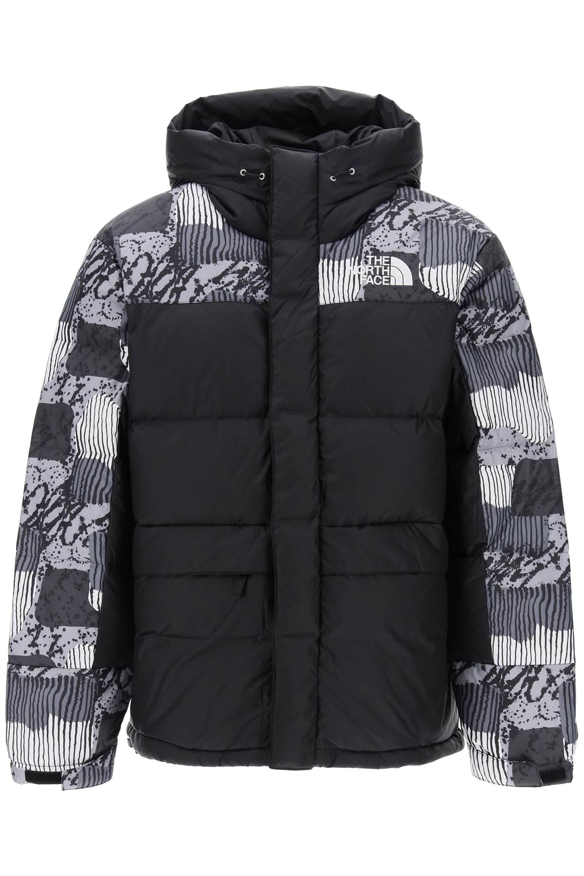 Shop The North Face Himalayan Ripstop Nylon Down Jacket In Tnf Black Abst Ysmpnfb (white)
