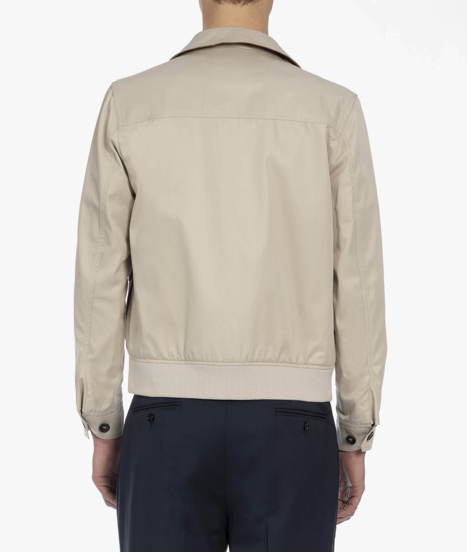 Shop Larusmiani Sempione Jacket Jacket In Beige