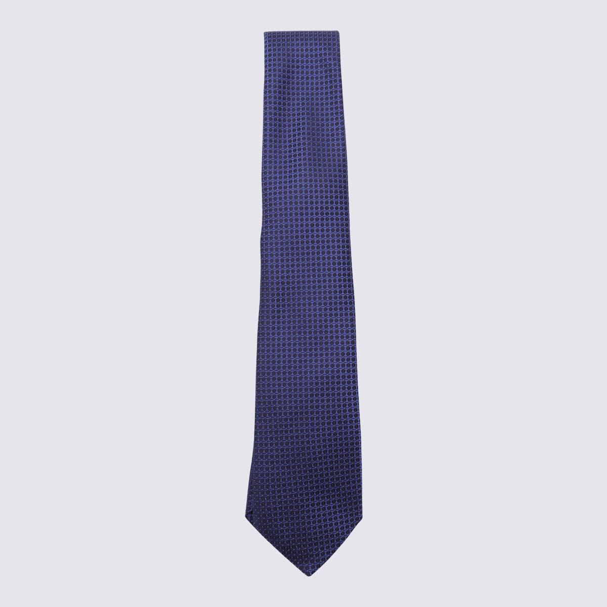 Blue Wool Tie