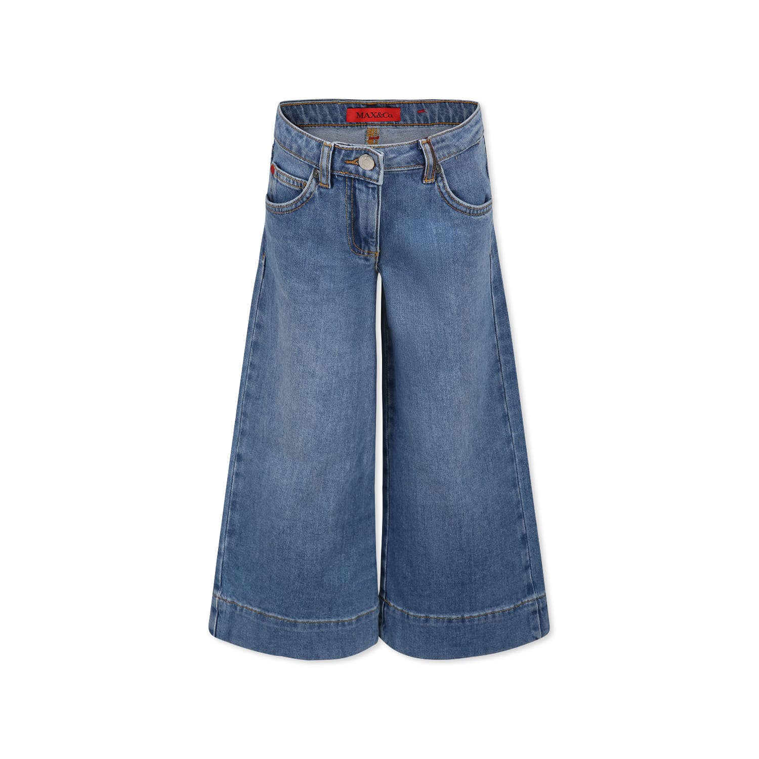 Shop Max&co. Denim Jeans For Girl With Logo