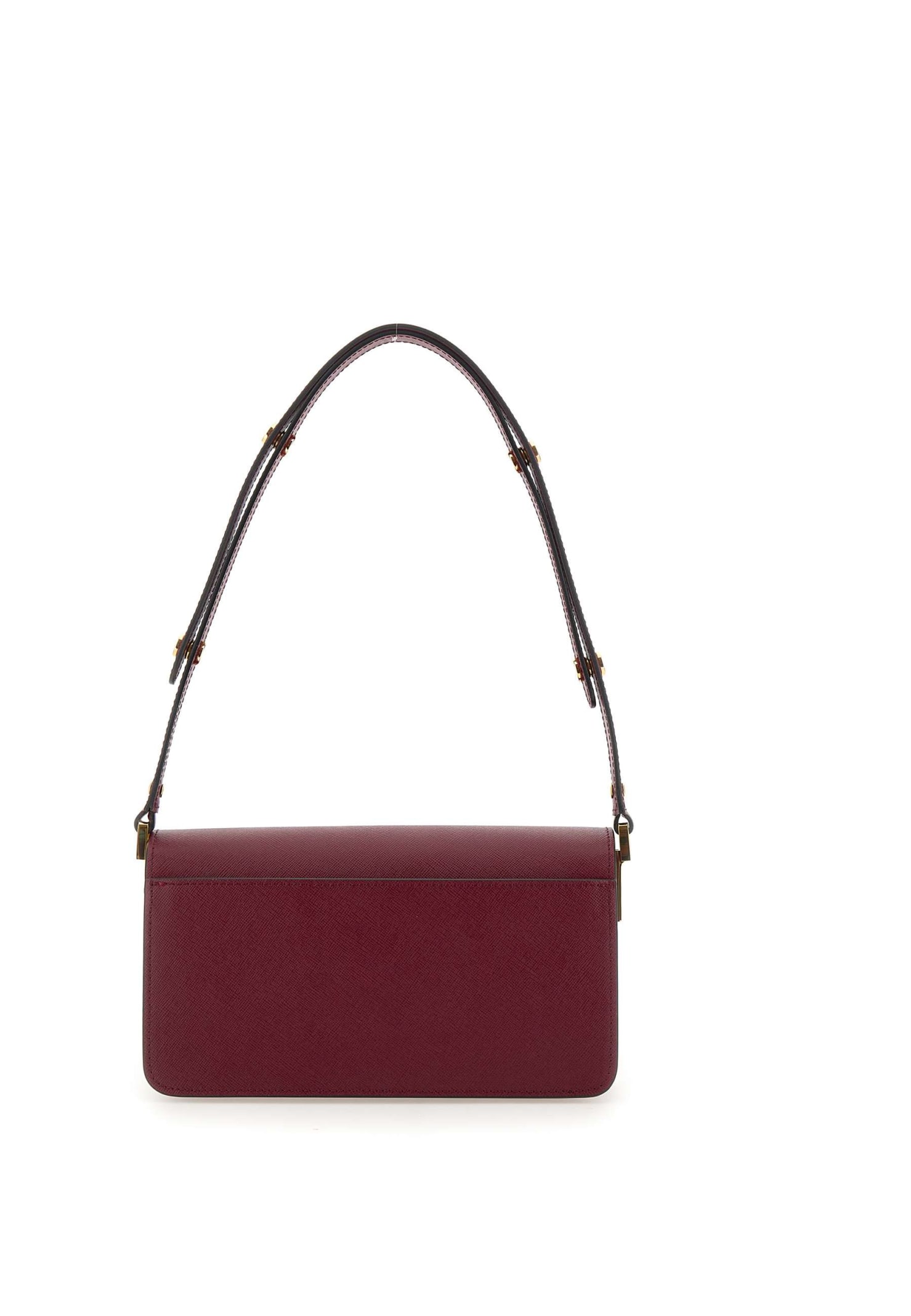 BORDEAUX MARNI TRUNK - LEATHER BAG (SBMP0121U0LV520)