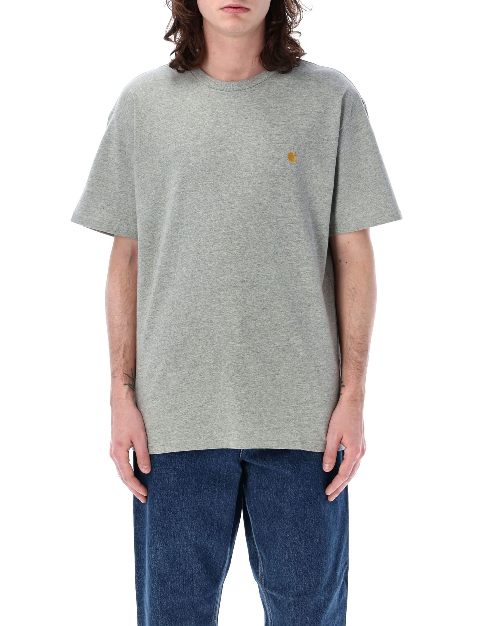 Carhartt Chase S/s T-shirt In Green