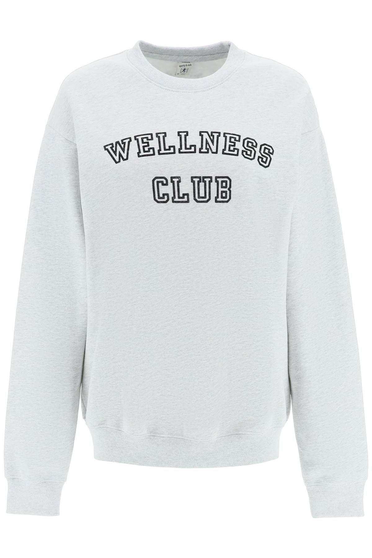 Sporty & Rich Crew-neck Sweatshirt With Lettering Print