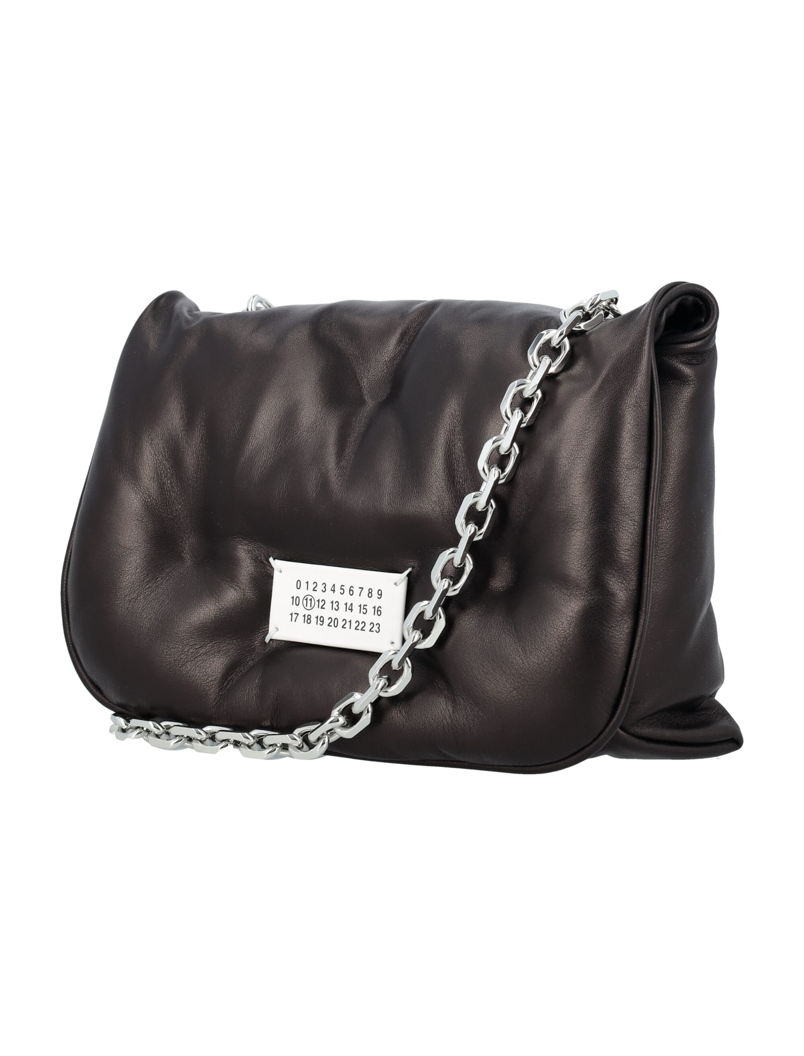 Shop Maison Margiela Glam Slam Small Bag In Black