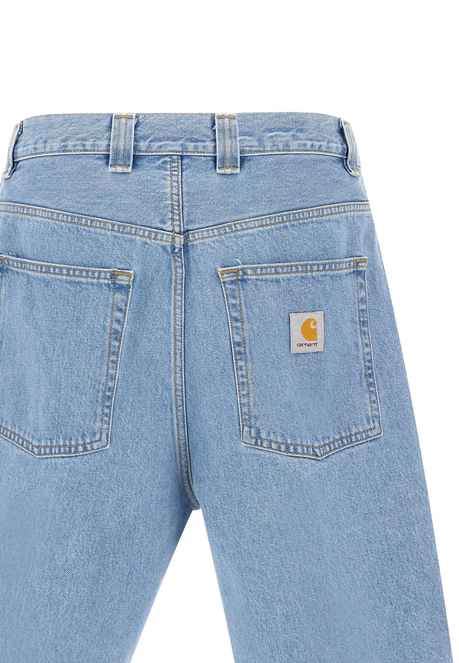 Shop Carhartt Landon Short Shorts In Stone Washed