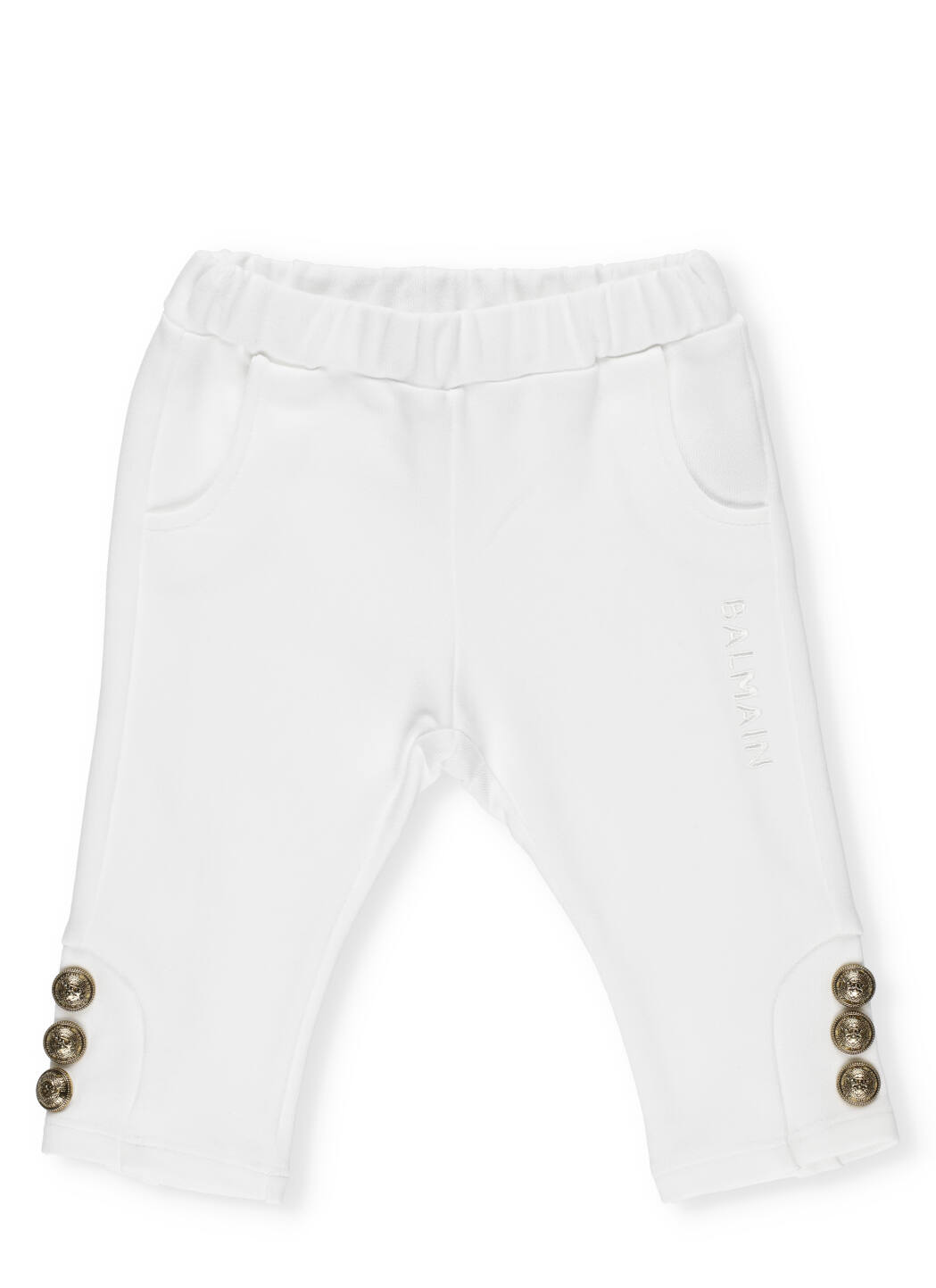 Balmain Cotton Pants With Buttons
