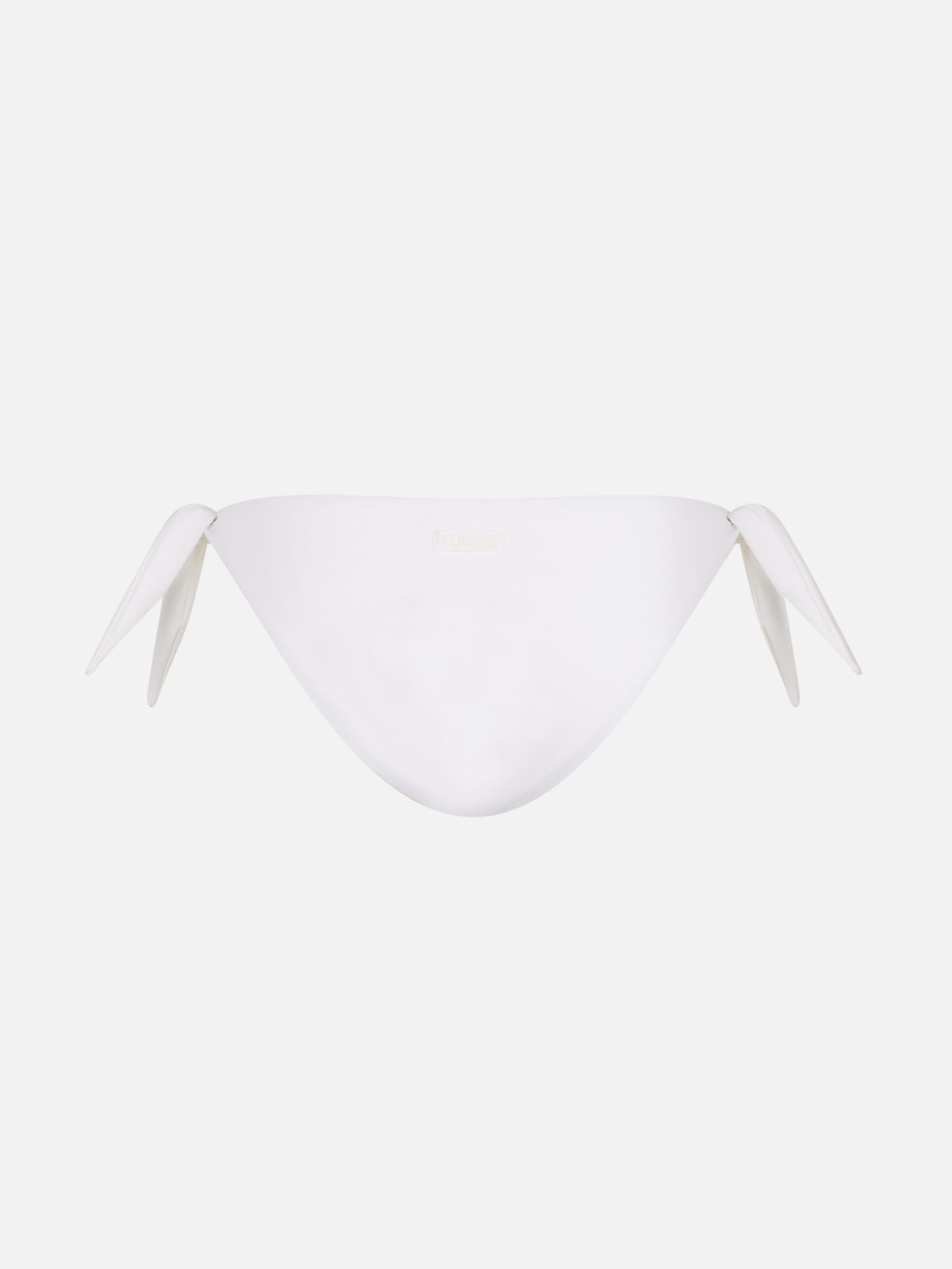 Shop Mc2 Saint Barth Woman White Classic Swim Briefs Yali