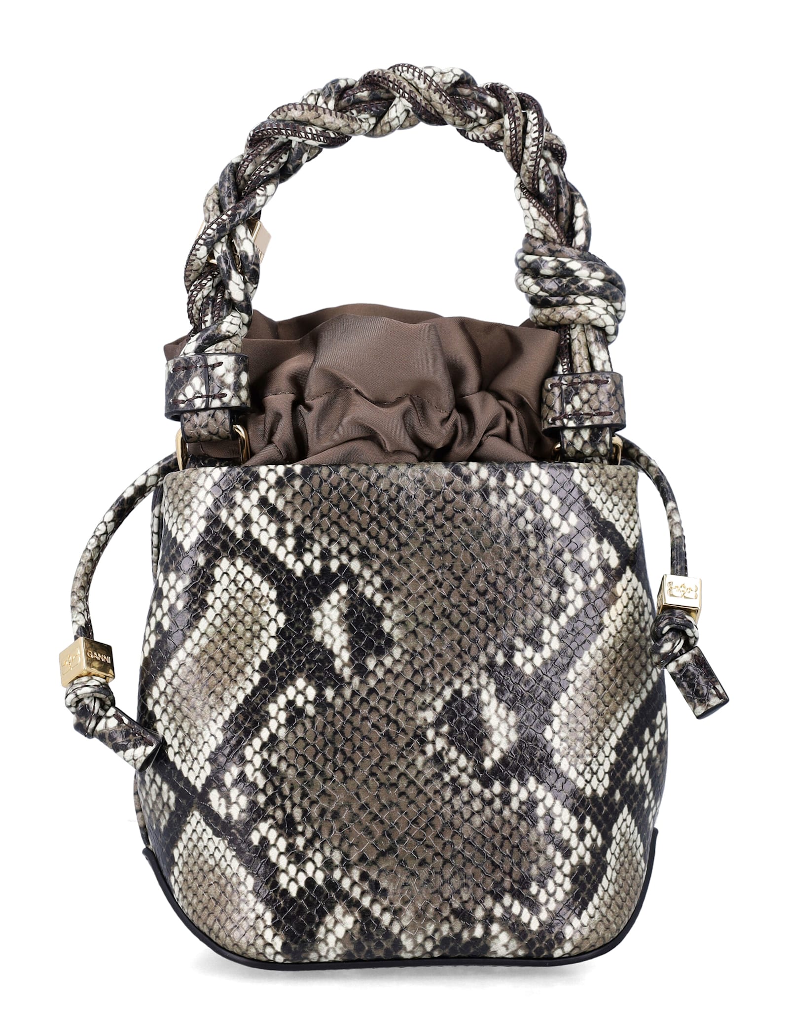 Ganni Bou Bucket Bag In Multi